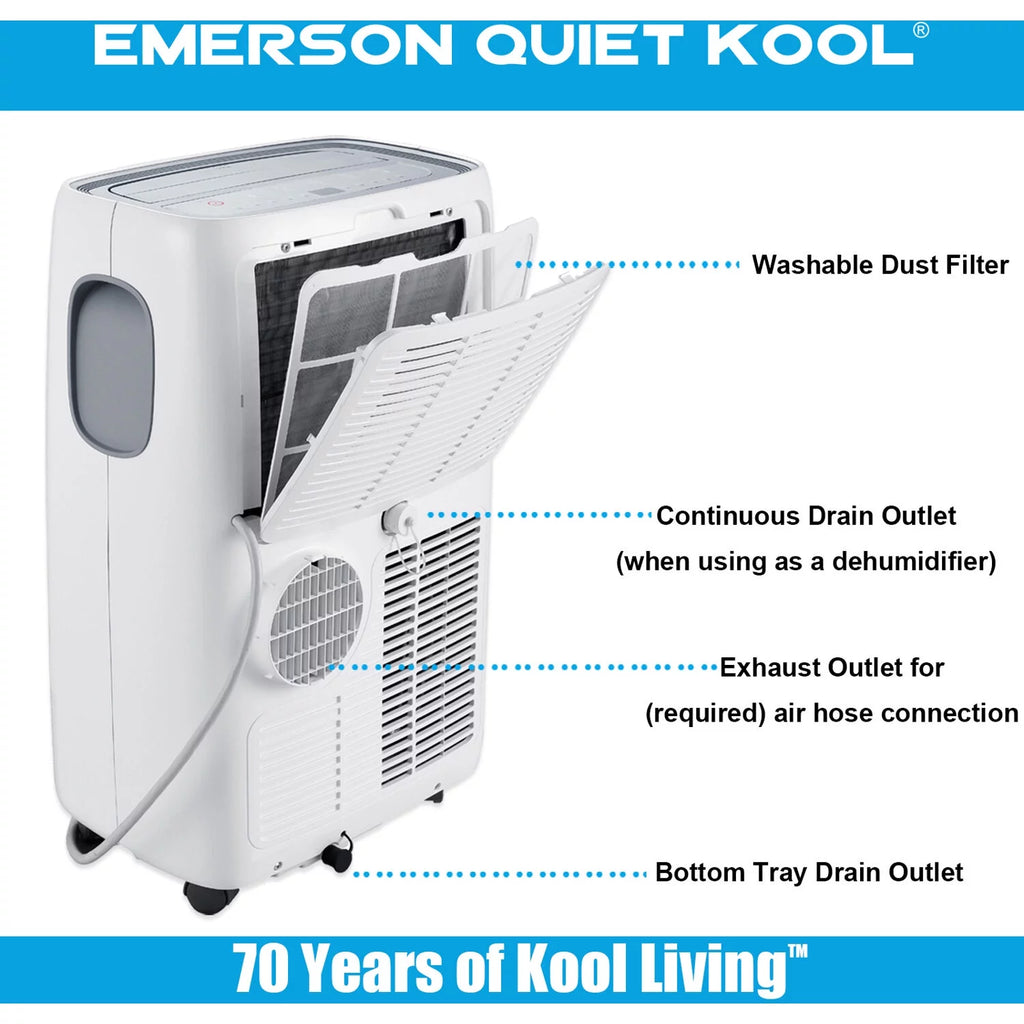 3 in 1 Portable Air Conditioner, Dehumidifier & Fan with Remote Control R716