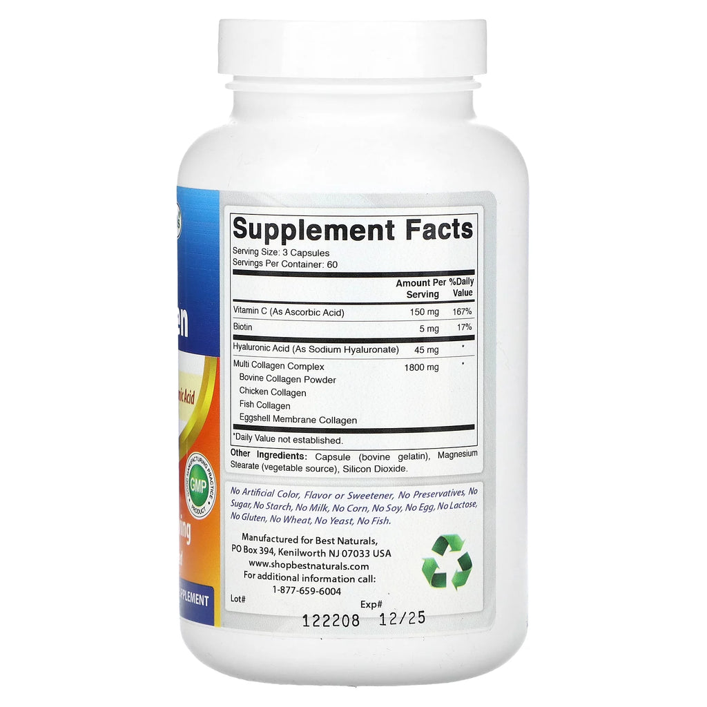 Multi Collagen 2,000 mg 180 Capsules B152075