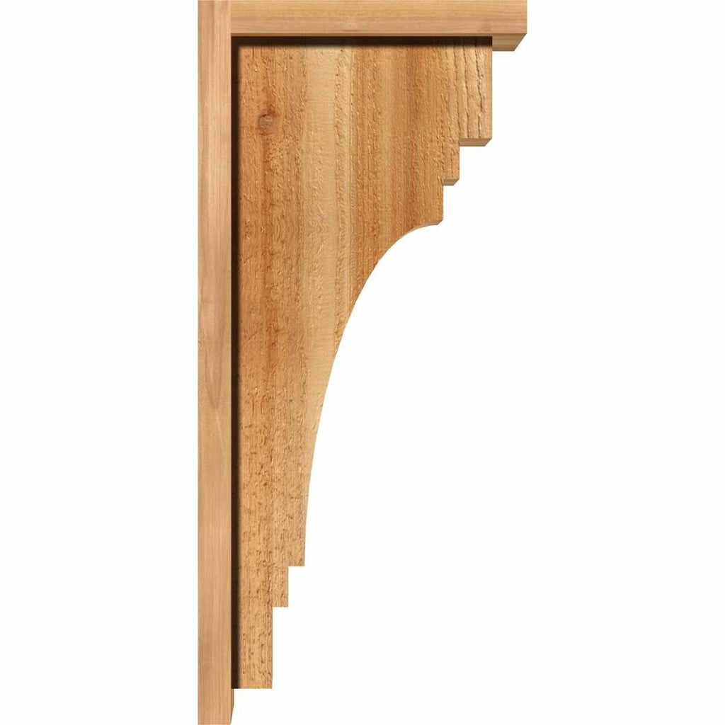 Rough Sawn Corbel with Backplate O720