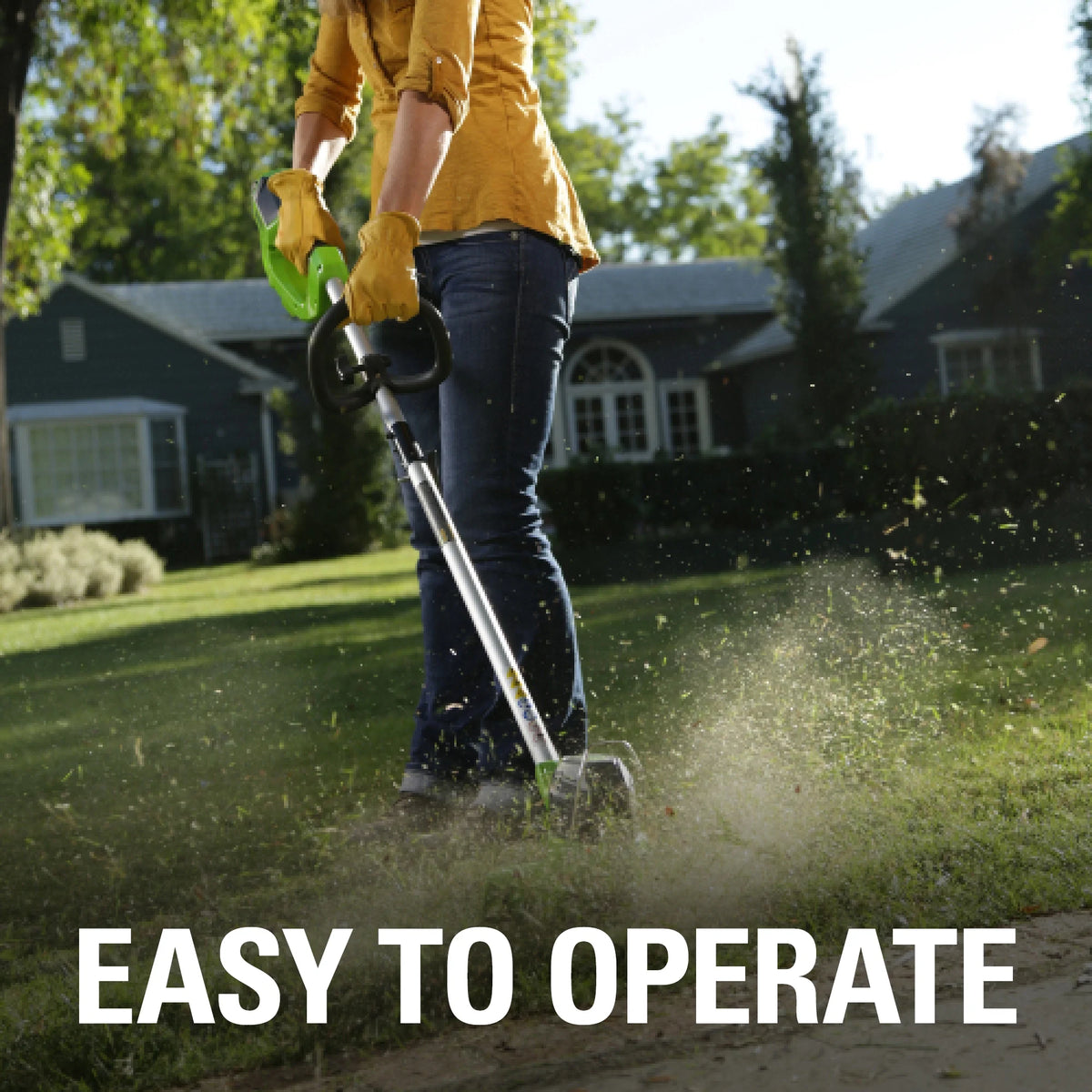 40V 12 String Trimmer with Battery & Charger W825
