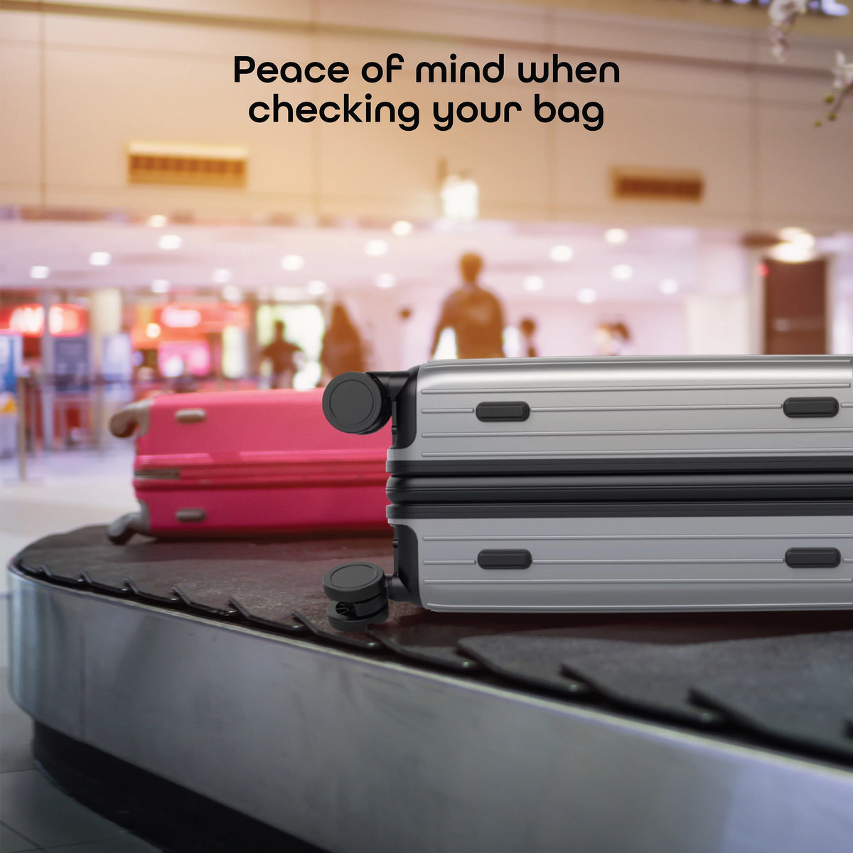20-inch Carry-on Luggage with Spinner Wheels A484