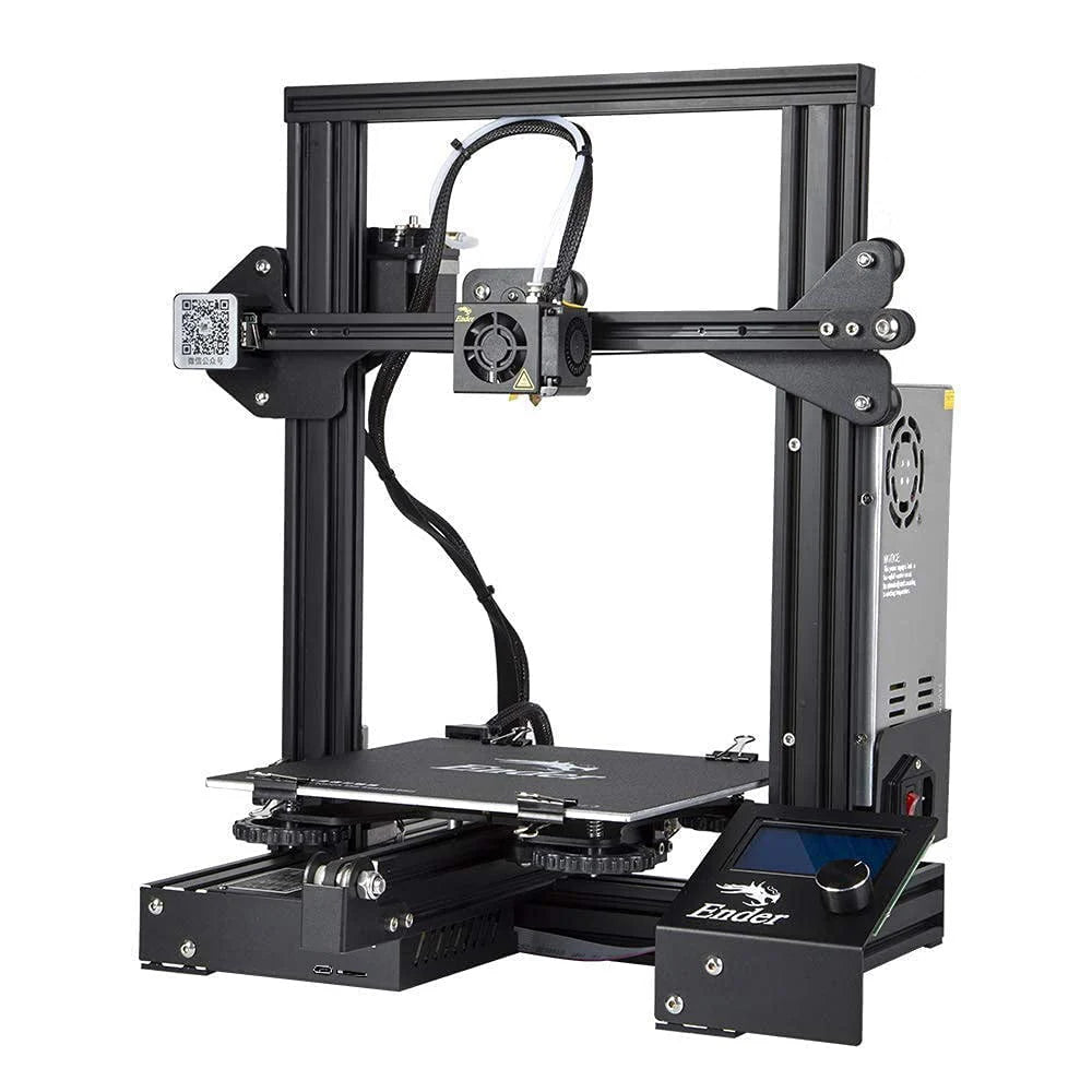3D Printer 220x220x250mm Aluminum Black E4641