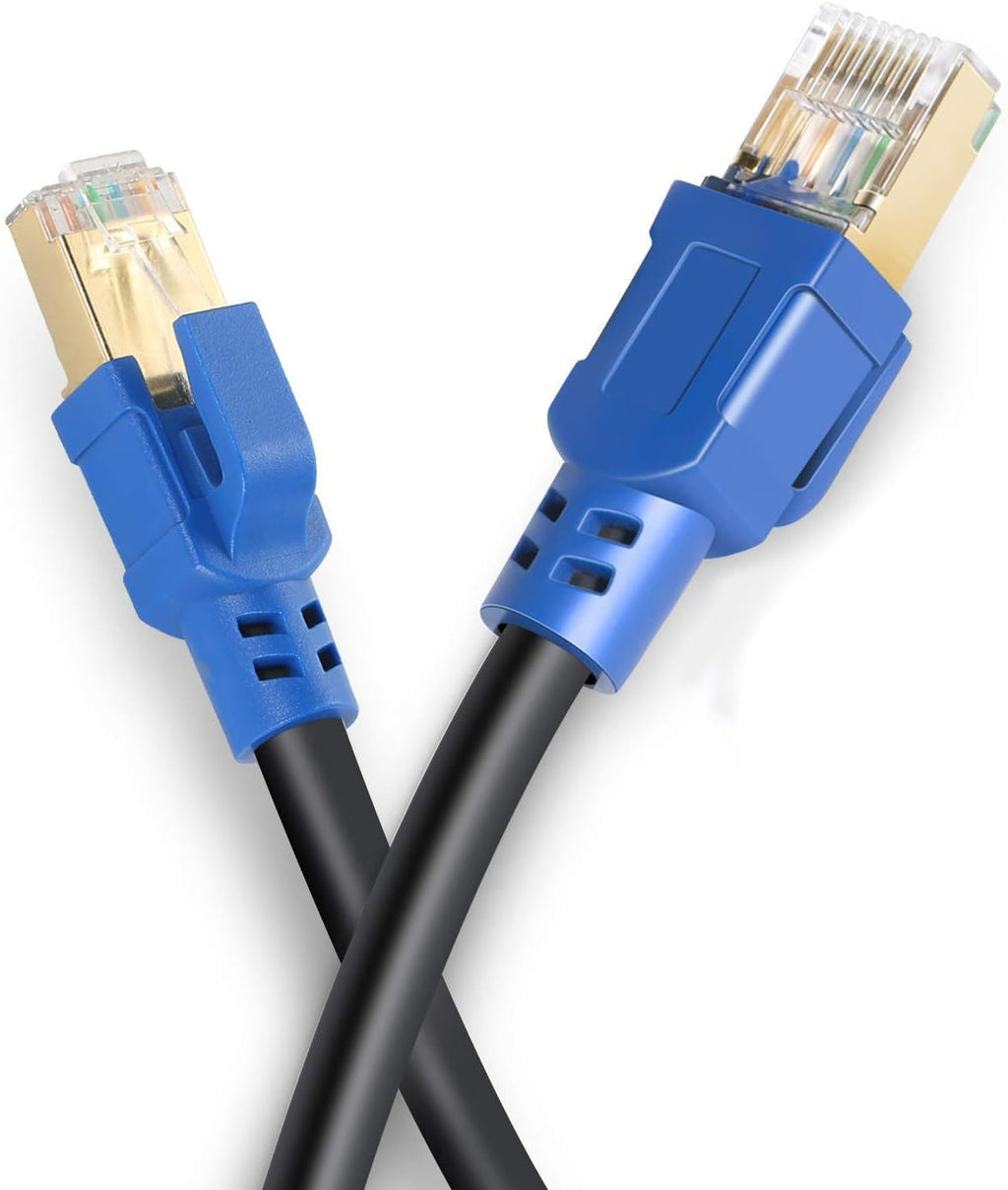 Cat 7 400ft Outdoor Ethernet Cable 26AWG 10Gbps 600Mhz H80035