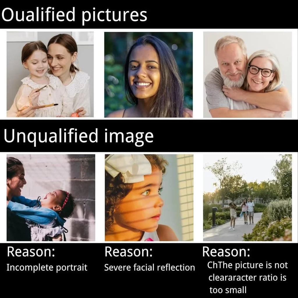 3D Engraved Crystal Photo Cube F347812