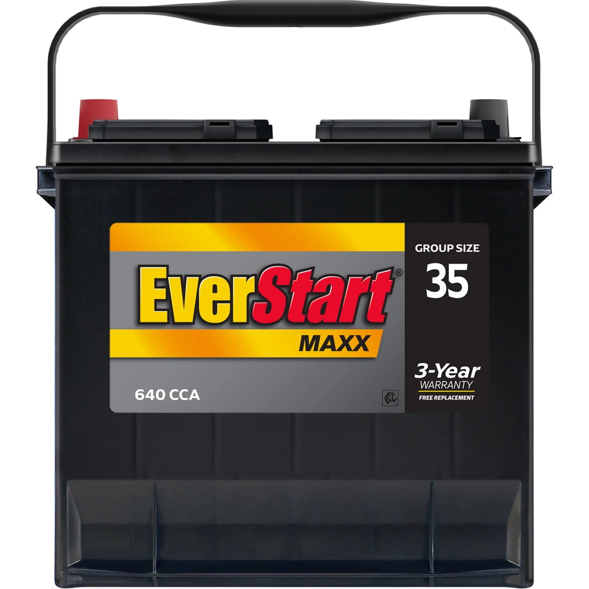 Lead Acid Automotive Battery Group Size 35 12 Volt 640 CCA Z7565