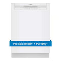 White Front Control Tall Tub Dishwasher with Stainless Steel Tub B583892