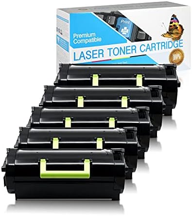 Compatible Toner Cartridge Replacement High Yield Black 4 Pack H754204