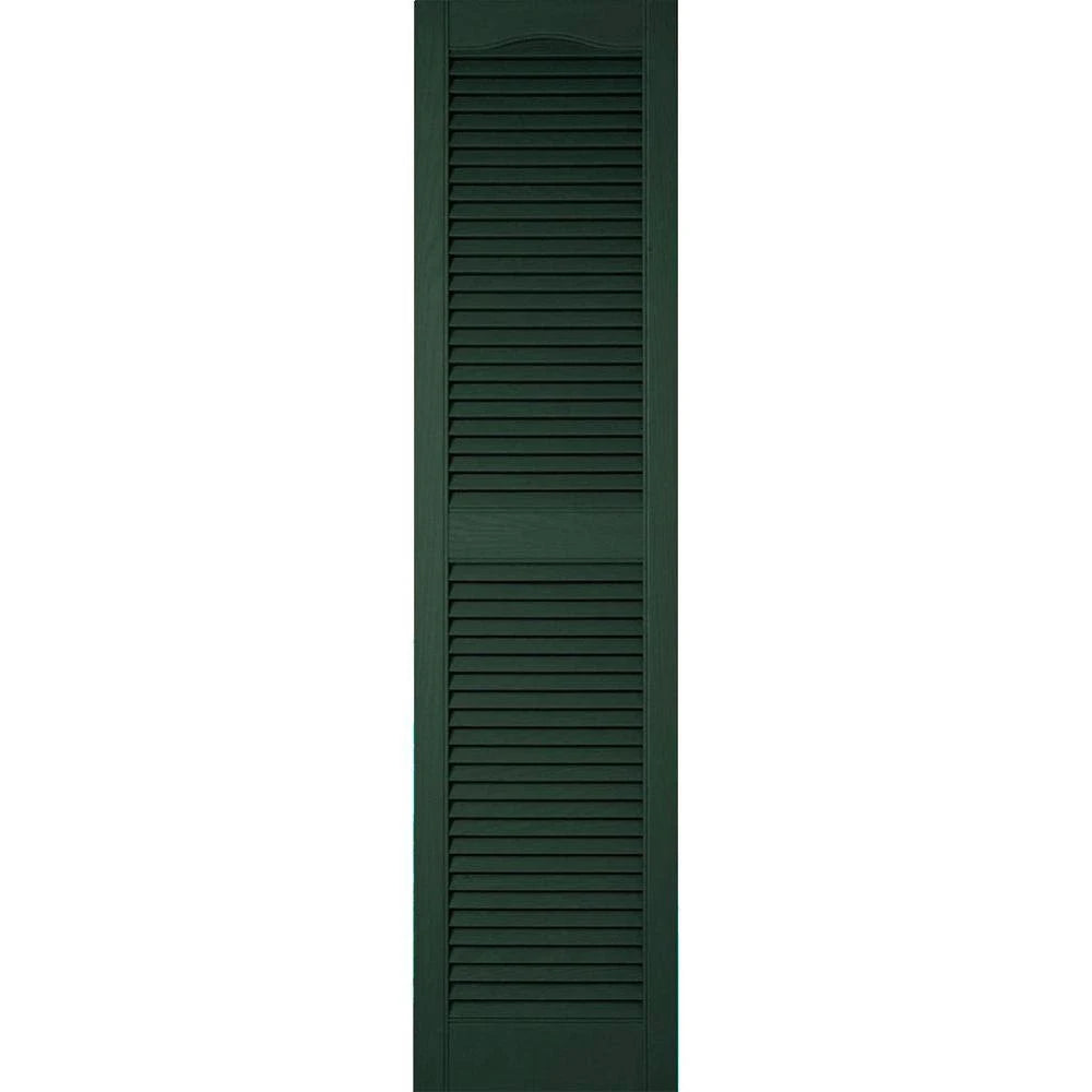 14 1/2 inch x 45 inch Vinyl Open Louver Shutters V913