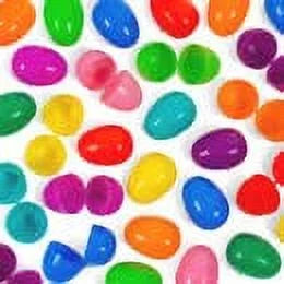 Pre Filled Chocolate Candy Plastic Easter Eggs 100 I8345