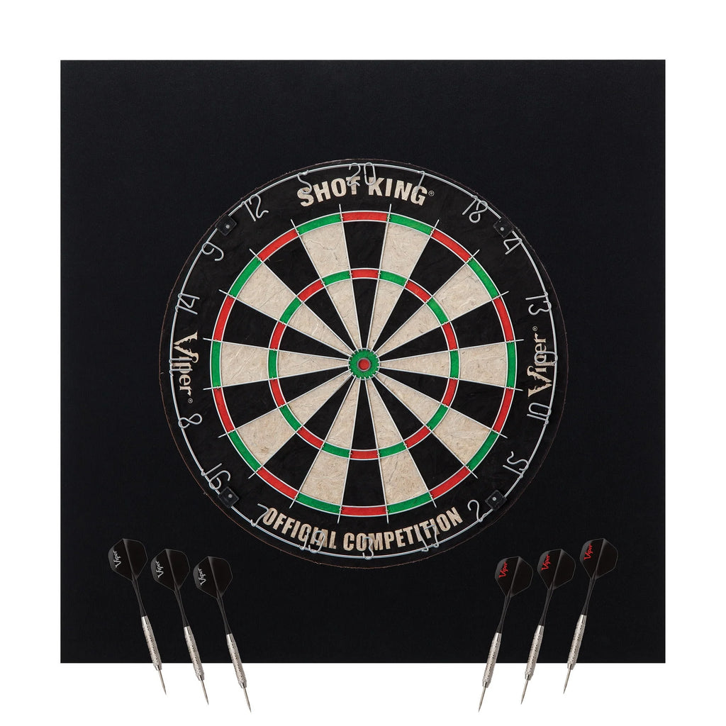 Steel Tip Dart Backboard and Sisal Dartboard P18895