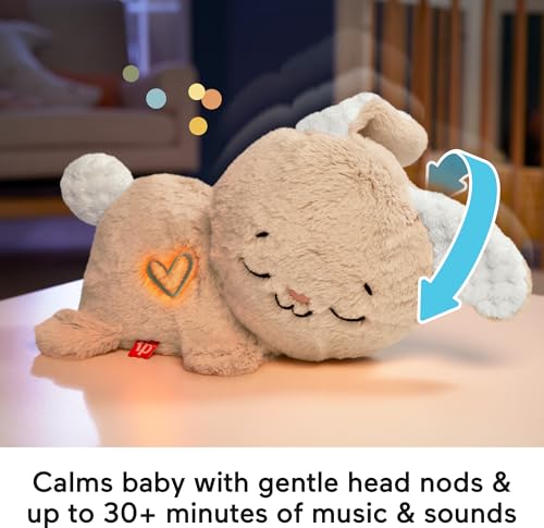 Portable Plush Sound Machine with Music Lights C6604