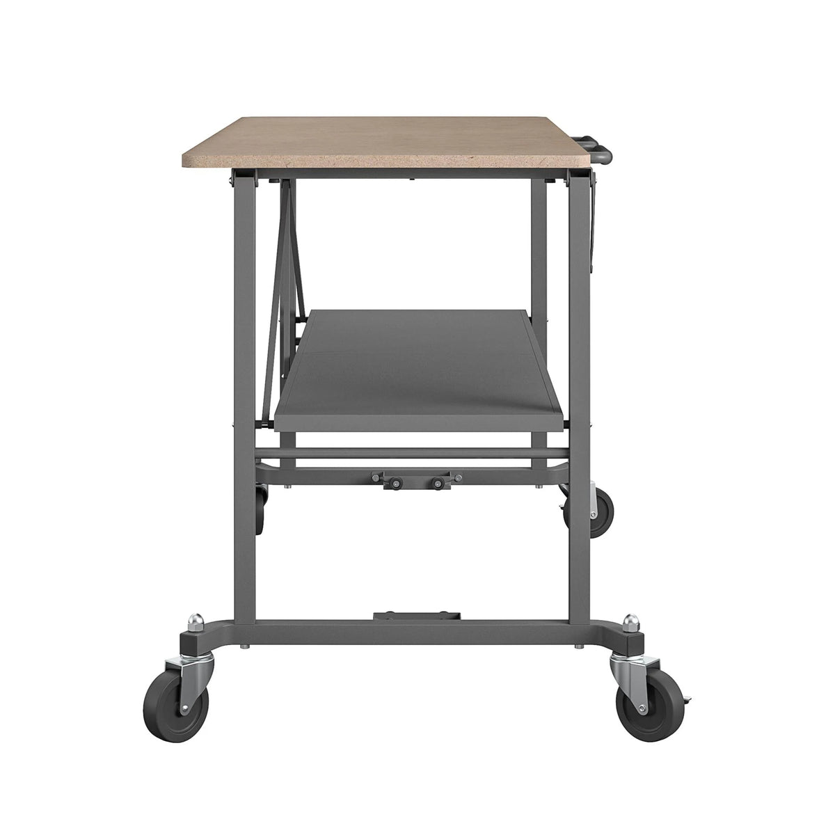 Portable Folding Workbench with Locking Casters, 600 lb. Capacity S906174