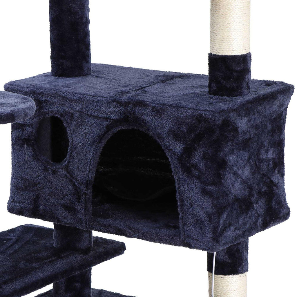 Cat Tree Multi-Levels Condos Scratching Post Tower C20599