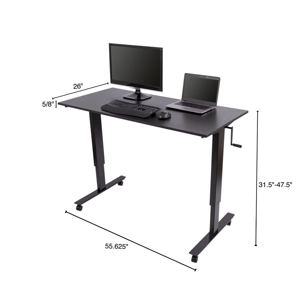 Adjustable Height Rolling Standing Desk B41836