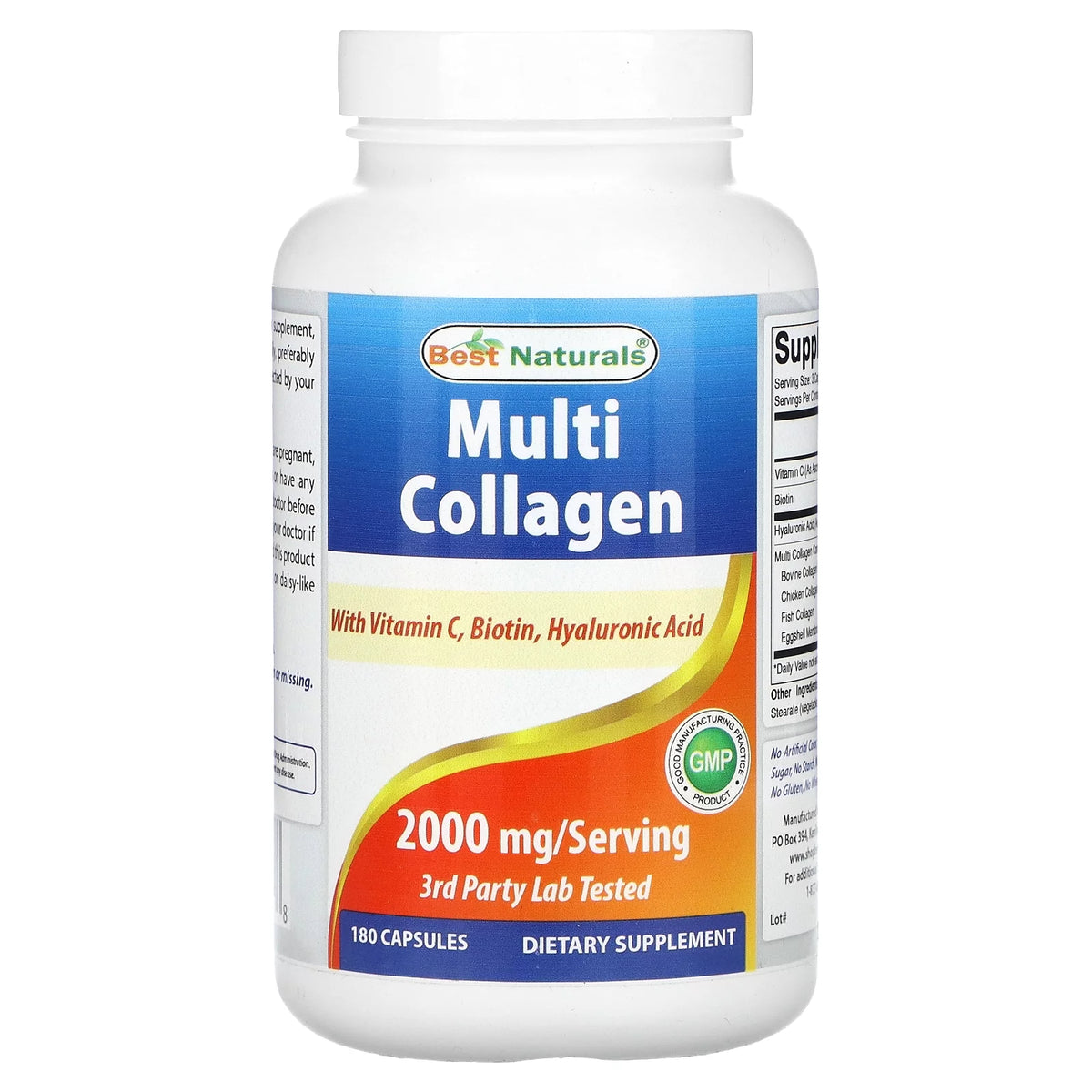 Multi Collagen 2,000 mg 180 Capsules B152075