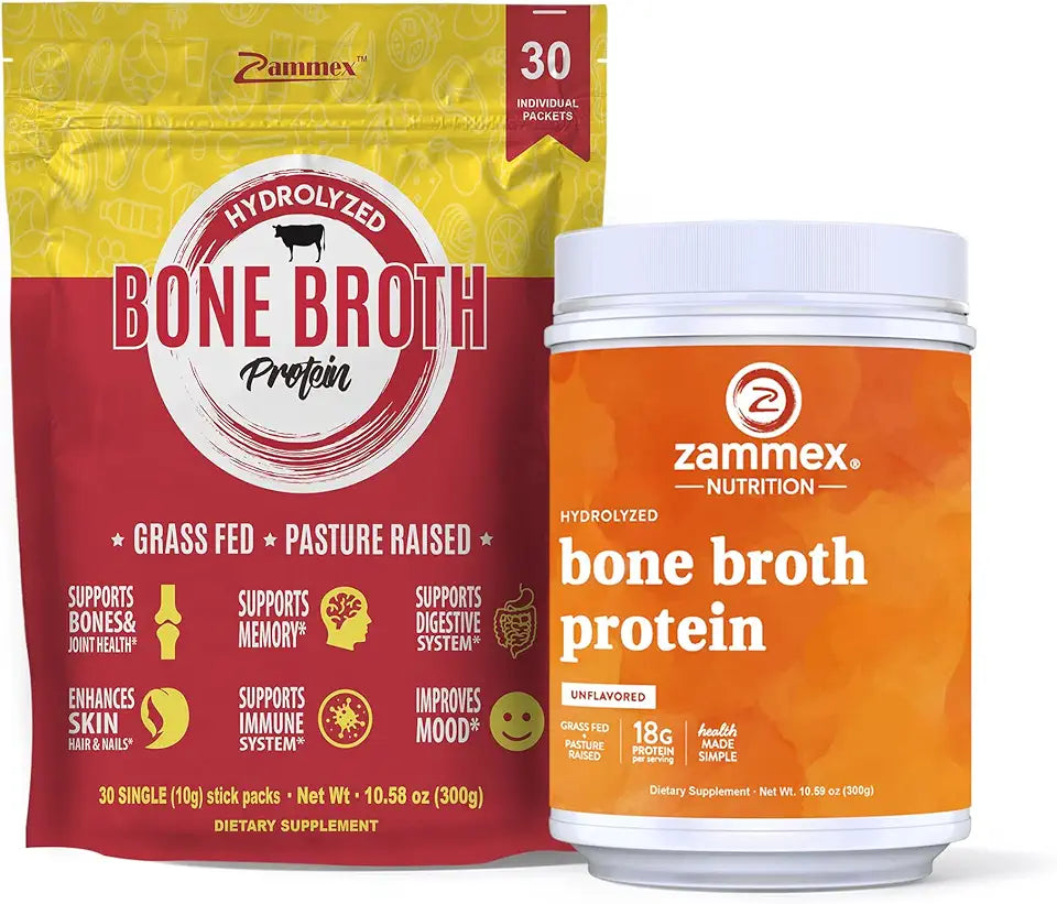 Bone Broth Packets + Bone Broth Protein Powder 300g O926599