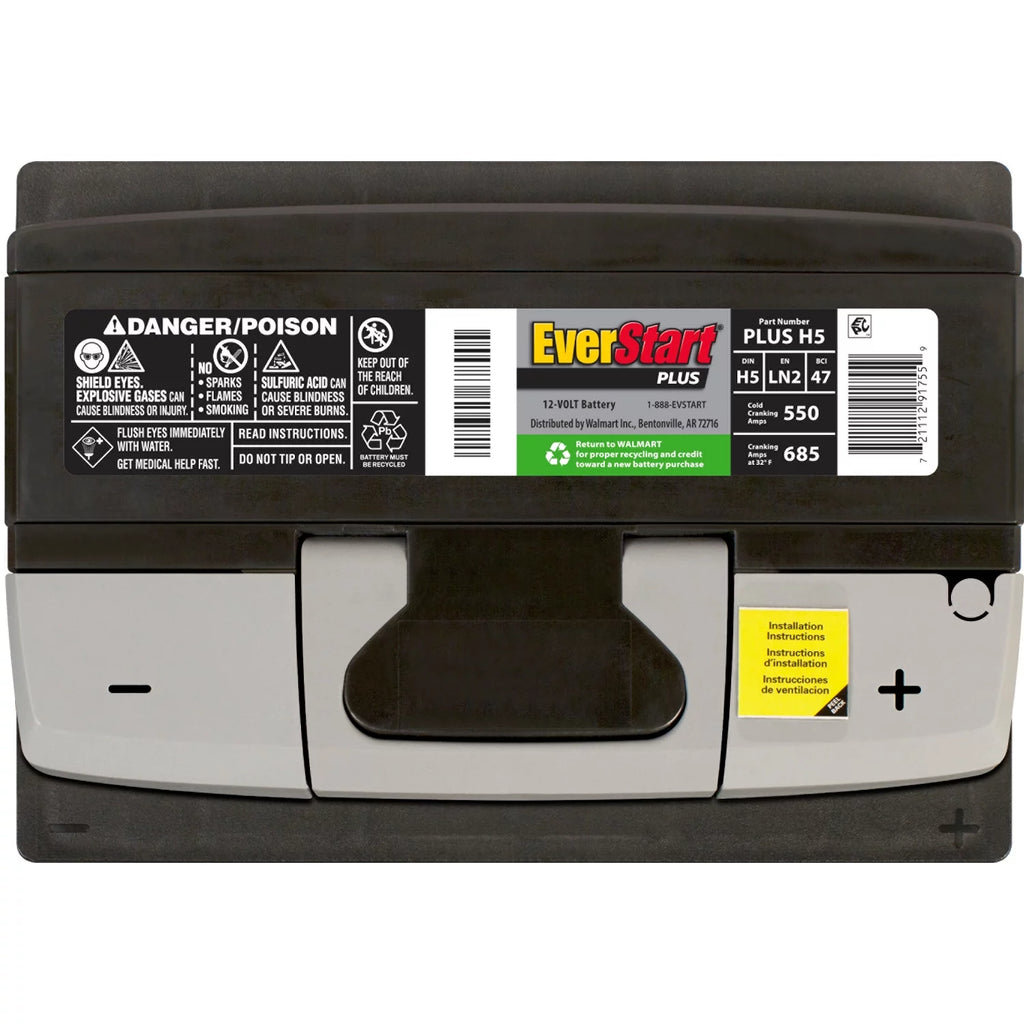 Lead Acid Automotive Battery 12 Volt 550 CCA B423087