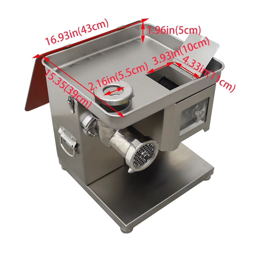 Electric 2 in 1 Meat Mincer Meat Slicer V10644