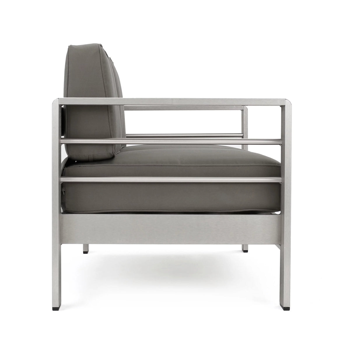 7-Seater Aluminum Patio Sofa Set with Coffee Table I85868