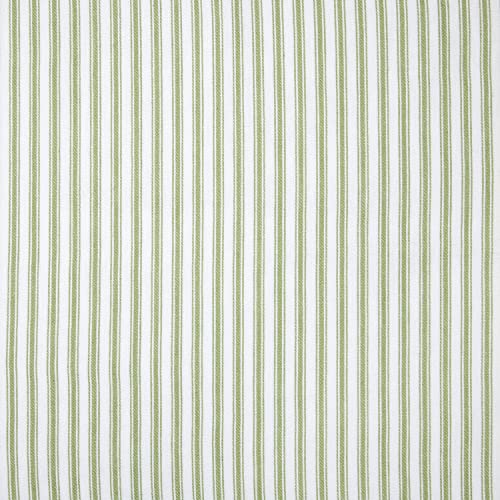 Red and White Stripe Woven Cotton Apron with Pocket M343