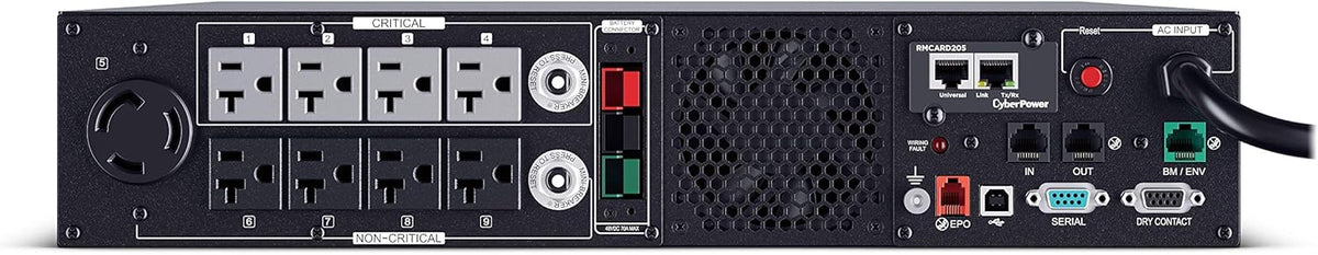 3000VA 3000W 9 Outlets 2U Rack Tower UPS System N60864
