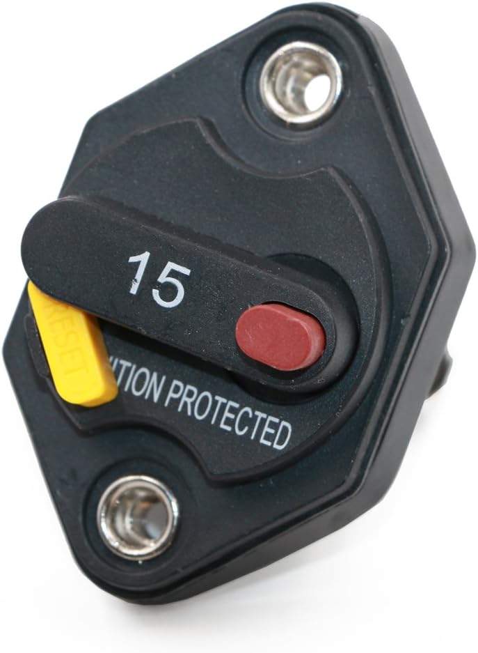 100 Amp Waterproof Circuit Breaker with Manual Reset Switch B26299