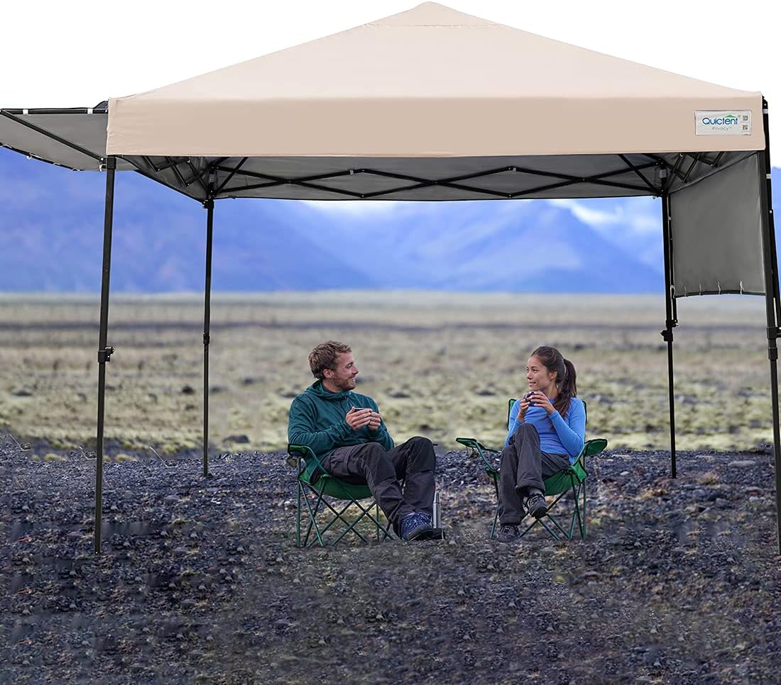 10x15.7 ft Pop up Canopy Tent with Wheeled Bag L163