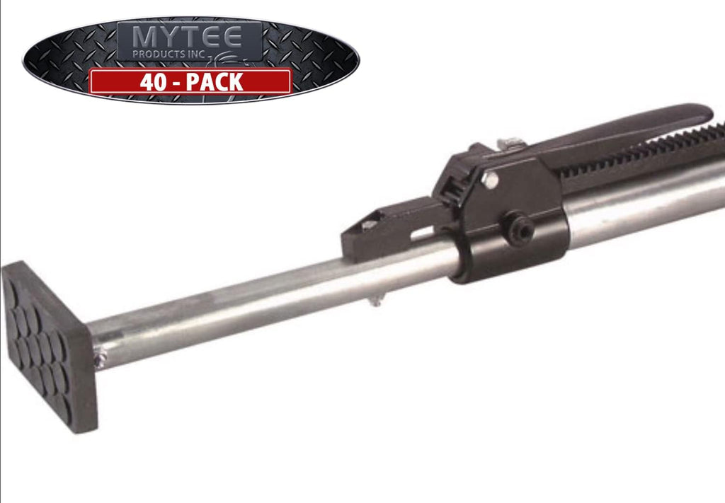 Steel Adjustable Load Lock Bar with 2 - 4 Pads (4 - Pack) Z964