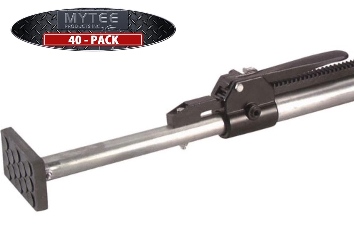 Steel Adjustable Load Lock Bar with 2 - 4 Pads (4 - Pack) Z964