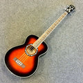 3-Color Sunburst Flame Maple Top Acoustic-Electric Bass L75879