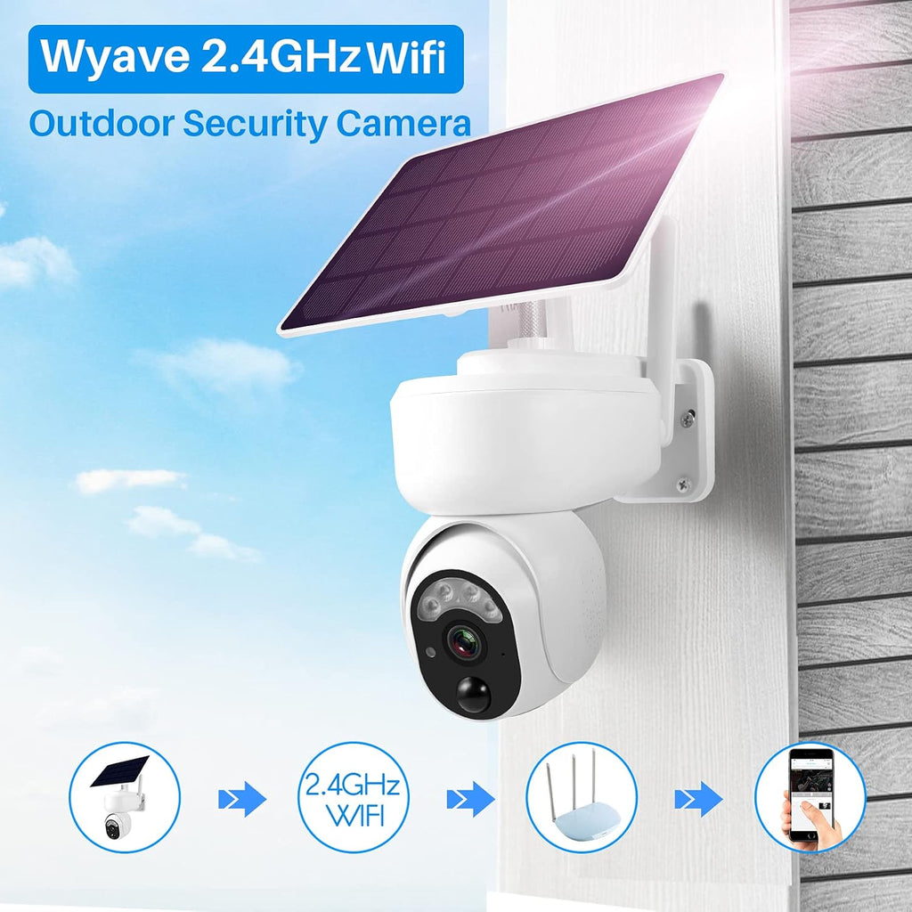 Battery Powered 1080P Solar Security Camera K35105