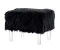 Black Ottoman H11799