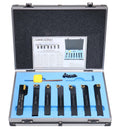 5/8'' Shank 7 Pc Indexable Carbide Turning Tool Set I267