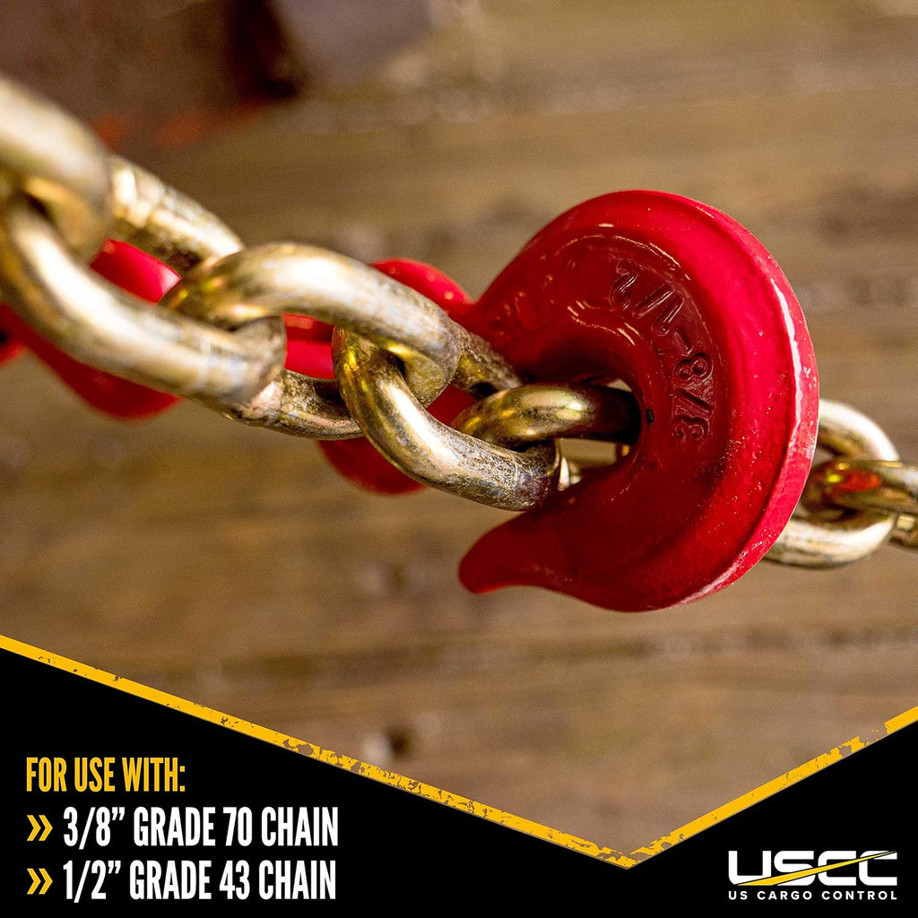 3/8 Inch x 1/2 Inch Lever Chain Binder 4 Pack M244