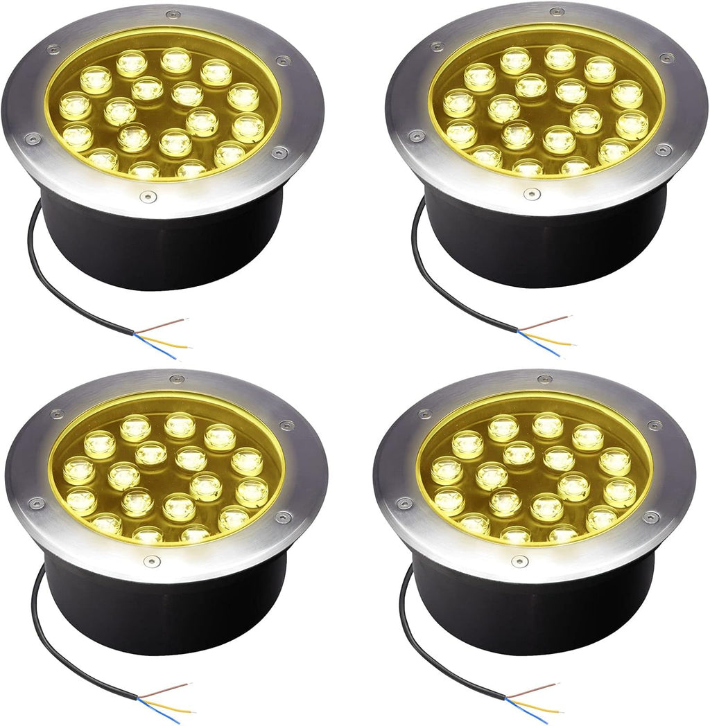 5W Waterproof White LED Well Landscape Light Pack of 4 O302969