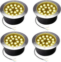 5W Waterproof White LED Well Landscape Light Pack of 4 O302969
