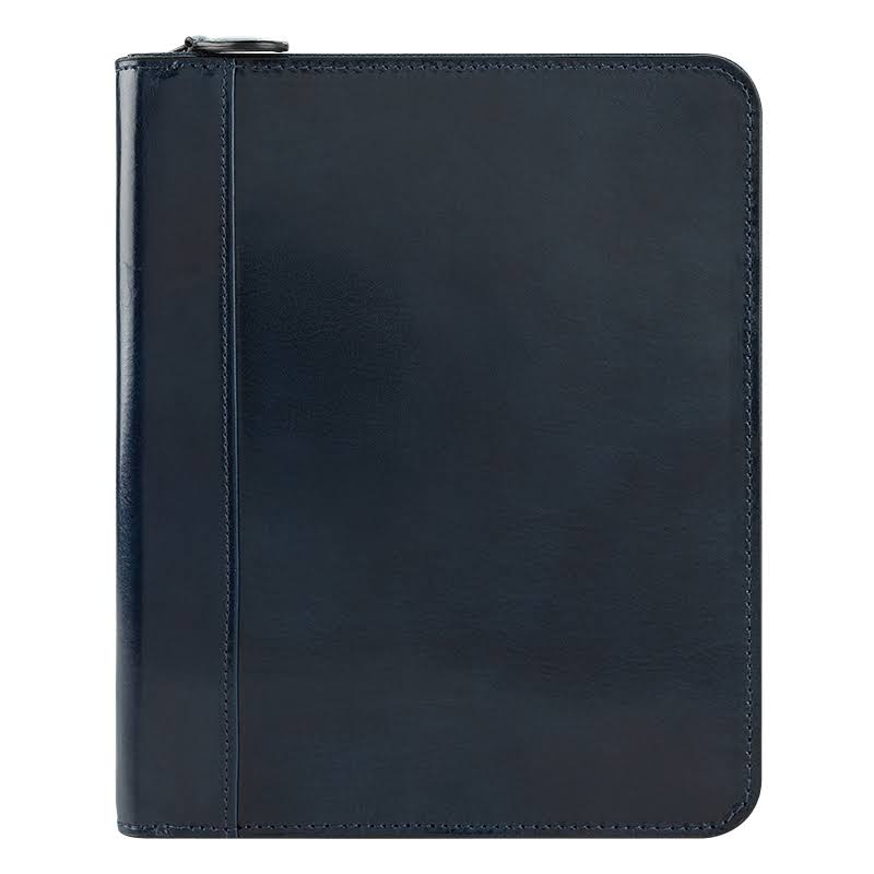 Leather Zipper Binder D616