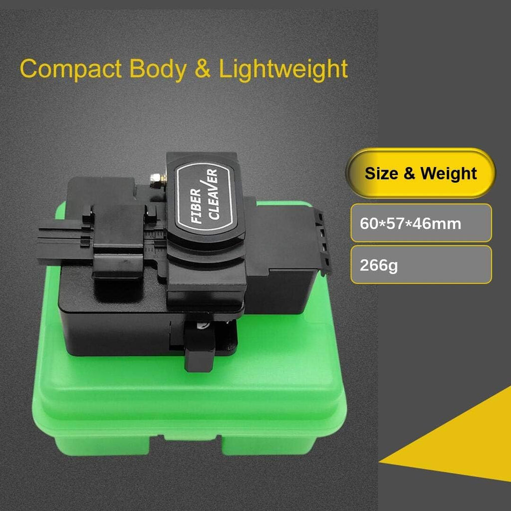 High Precision Optical Fiber Cleaver with 16 Cleaving Spots Fiber Cutter Tool O7314