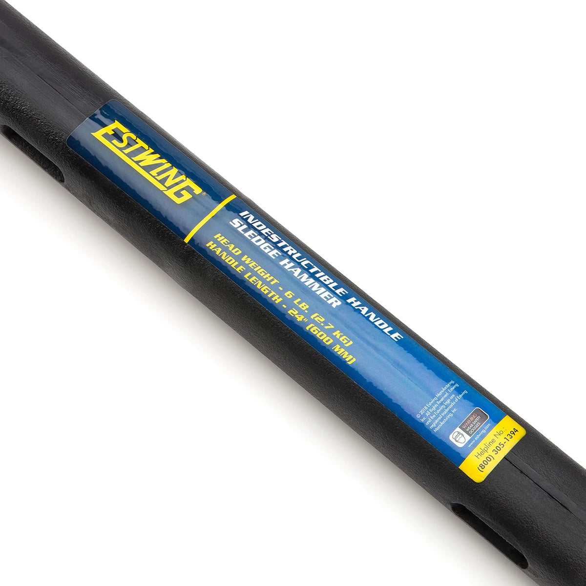 6-Pound Hard Face Sledge Hammer with 24-Inch Handle B620