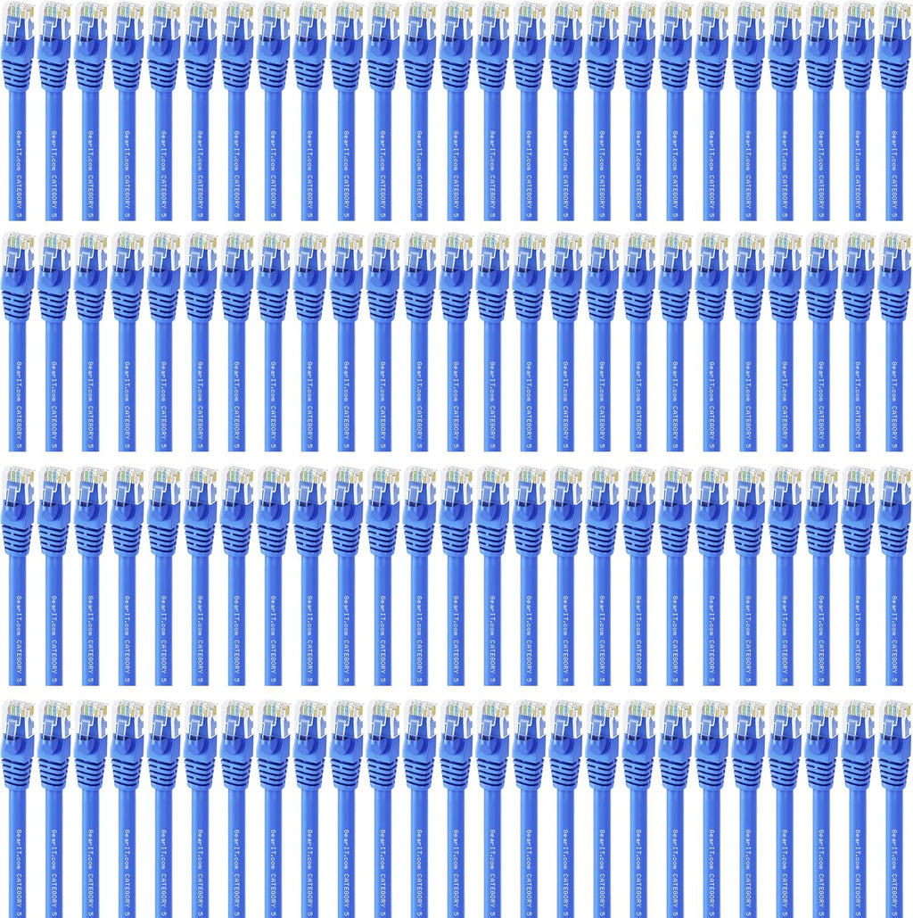 Cat5e Ethernet Patch Cable 3 Feet Blue P463