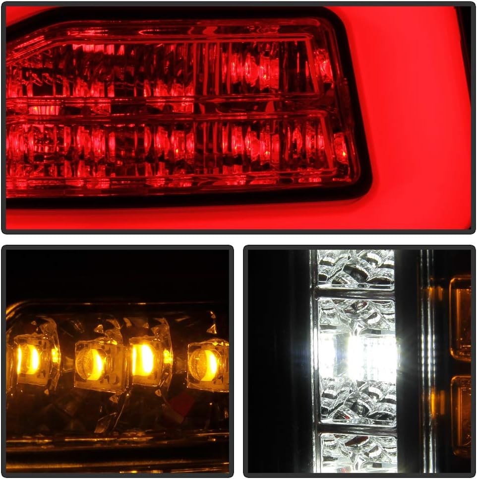Black Full LED Tail Lights Left+Right Z93848