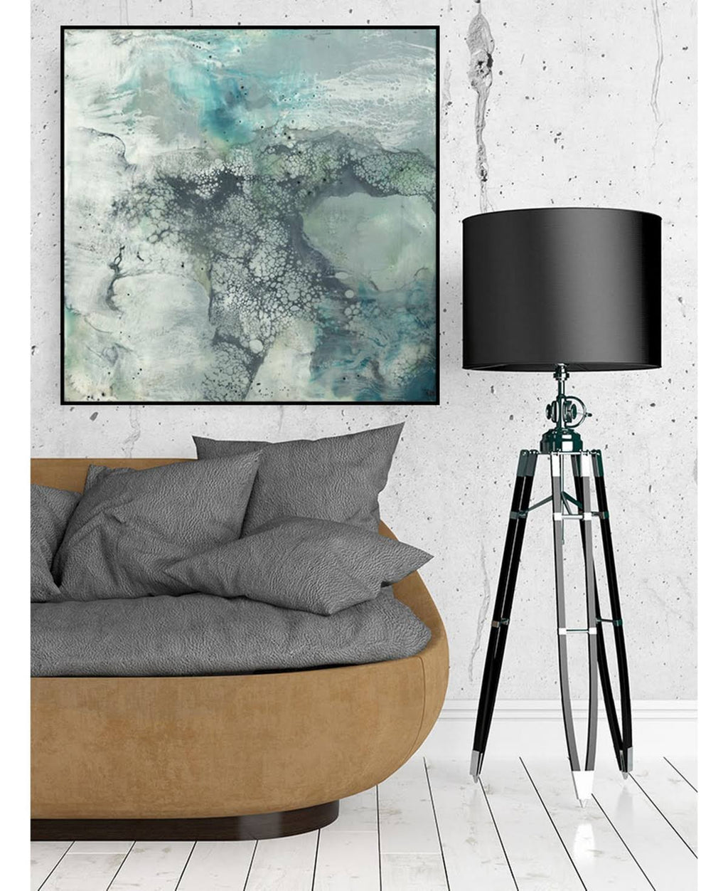Framed Canvas Art Block K26103