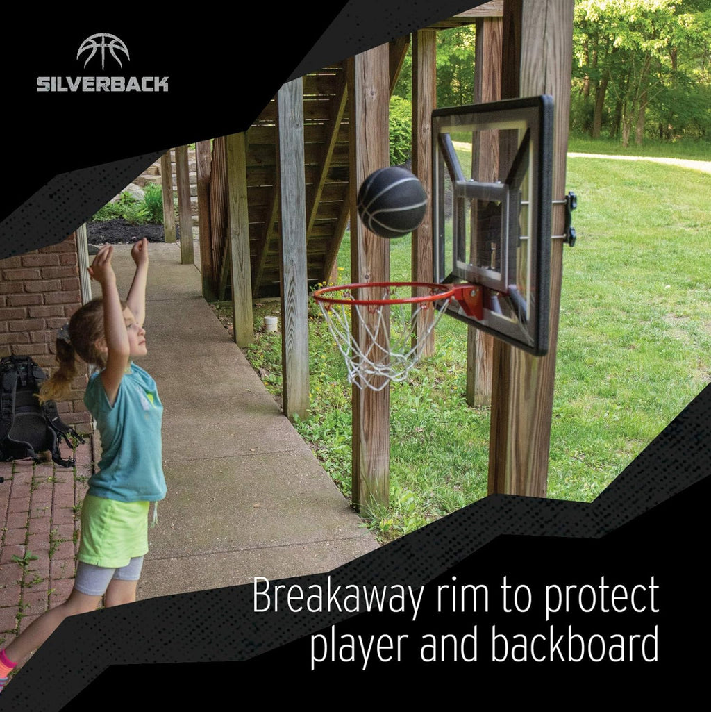 Youth Basketball Hoop with Mounting Technology, Black K824