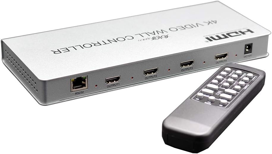 4X1 4K HDMI/DVI Video Wall Controller Y517390