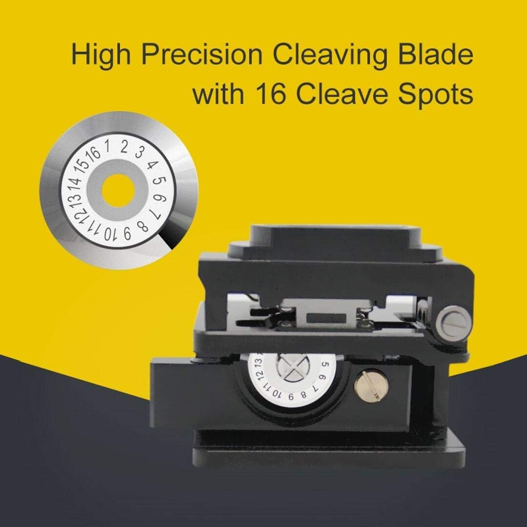 High Precision Optical Fiber Cleaver with 16 Cleaving Spots Fiber Cutter Tool O7314