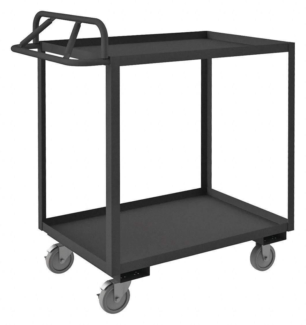 48 in. Rolling Service Cart Gray N17233