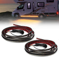 15 Feet Running Board Lights with White Courtesy Lights 2PCs 540 LEDs B635