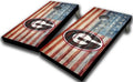 University of Georgia American Flag 10 Piece Cornhole Set C72733