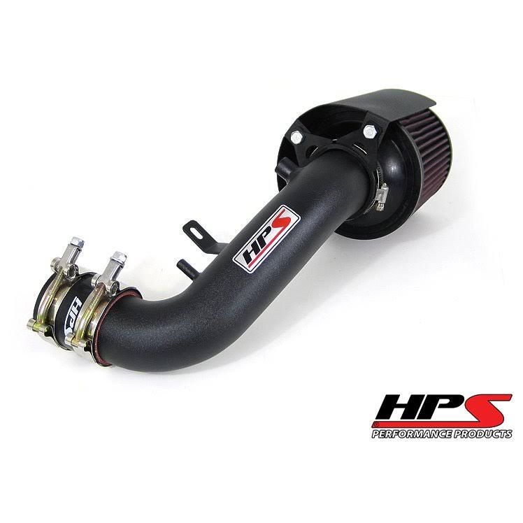 Black Short Ram Air Intake with Air Filter and Heat Shield A909