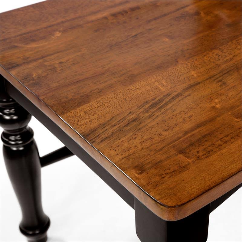 Antique Oak Dining Chair Set of 2 D5381